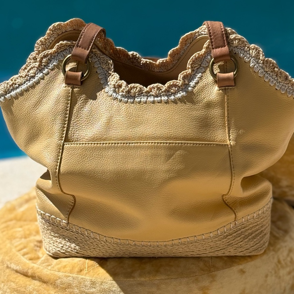 The Sak Sierra Espedrilles leather with woven accents